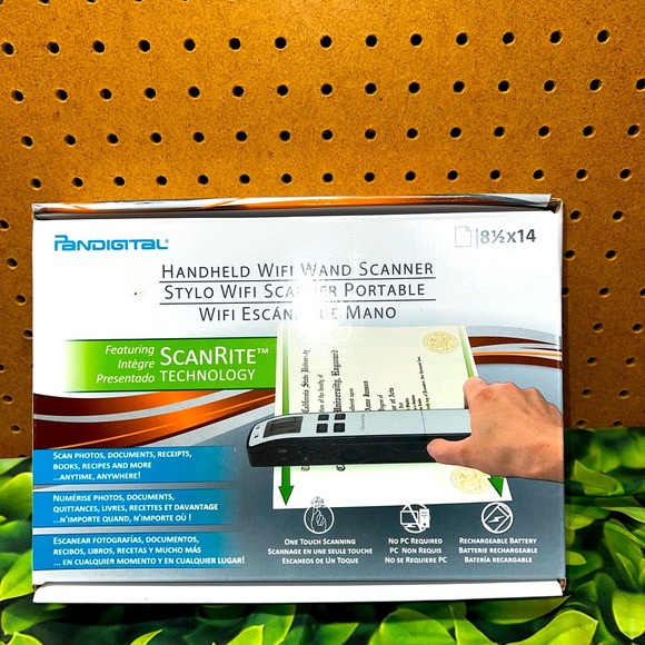 Pandigital Handheld WiFi Scanner NIB - Picture 1 of 4
